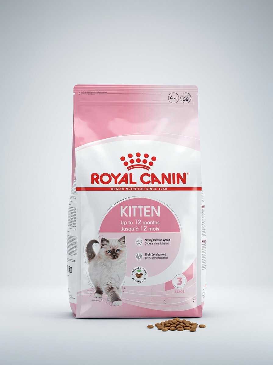 Royal Canin Dry Food - For Kittens (4kg)