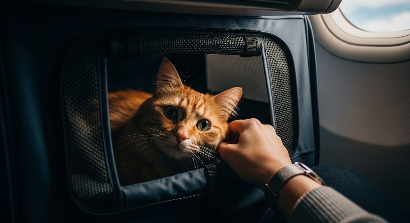 Dog Carrier, Cat Carrier, Airline Approved Pet Carrier for Small Medium Dog Cat Puppies